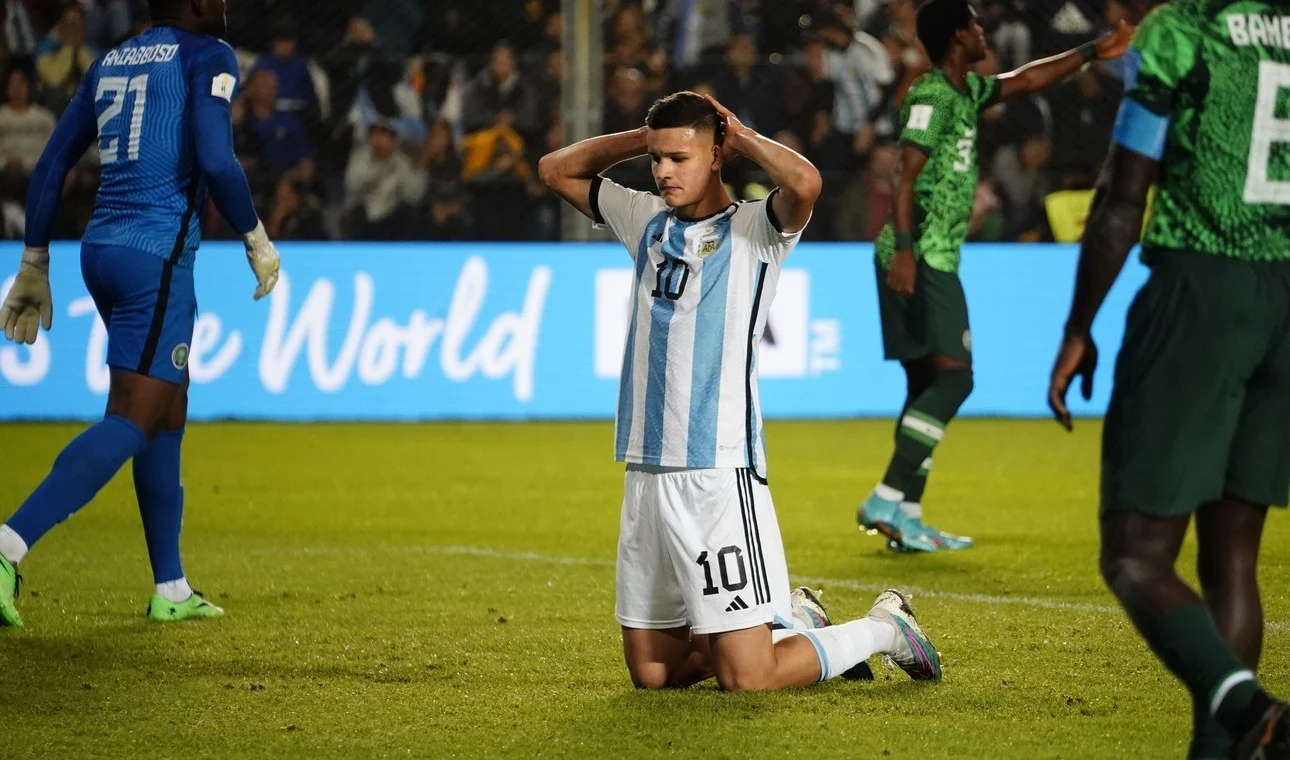 Argentina quedó eliminada del Mundial Sub 20 tras la derrota con