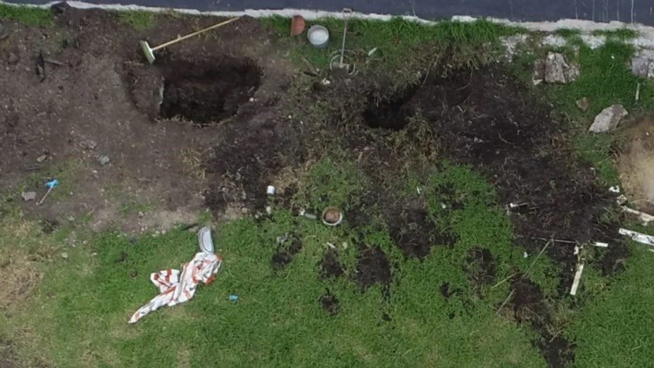 Mar del Plata hallaron un cadáver carbonizado y enterrado en una casa