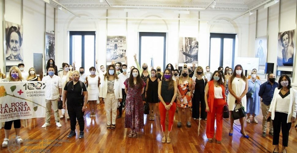 PRESENTARON EL REGISTRO PARA EL CUPO LABORAL TRAVESTI-TRANS EN EL SECTOR PÚBLICO presentacion cupo