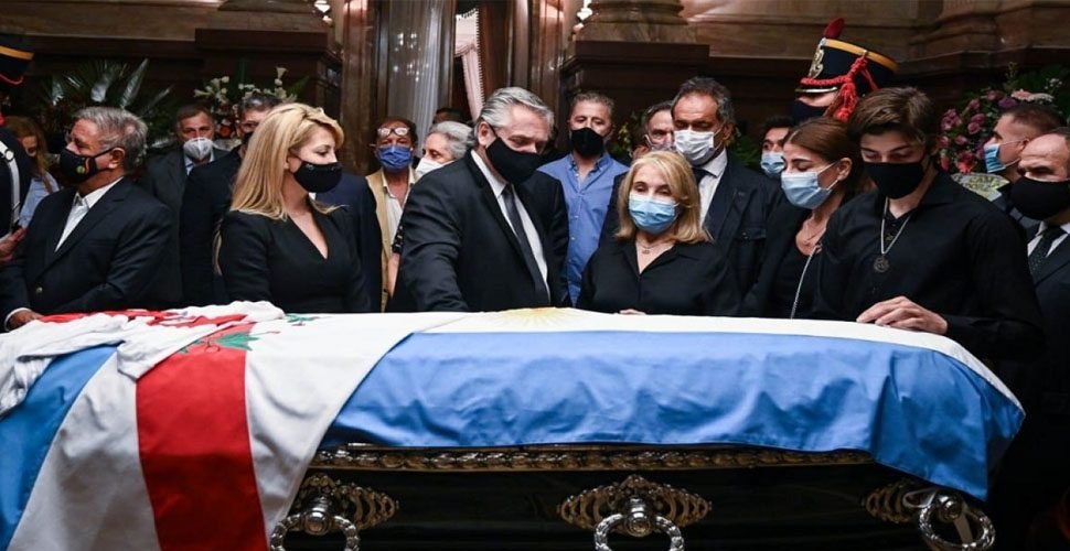 CONTINÚA EL VELATORIO DE MENEM EN EL CONGRESO DE LA NACIÓN velatorio menem