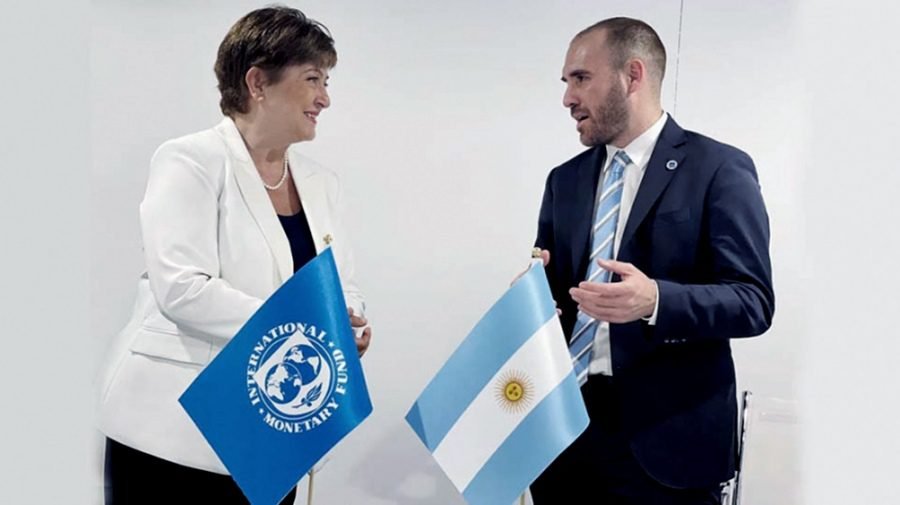 Guzmán dialogó con Georigieva y destacó que no se van a cambiar las metas 619a11c2c2b84 900