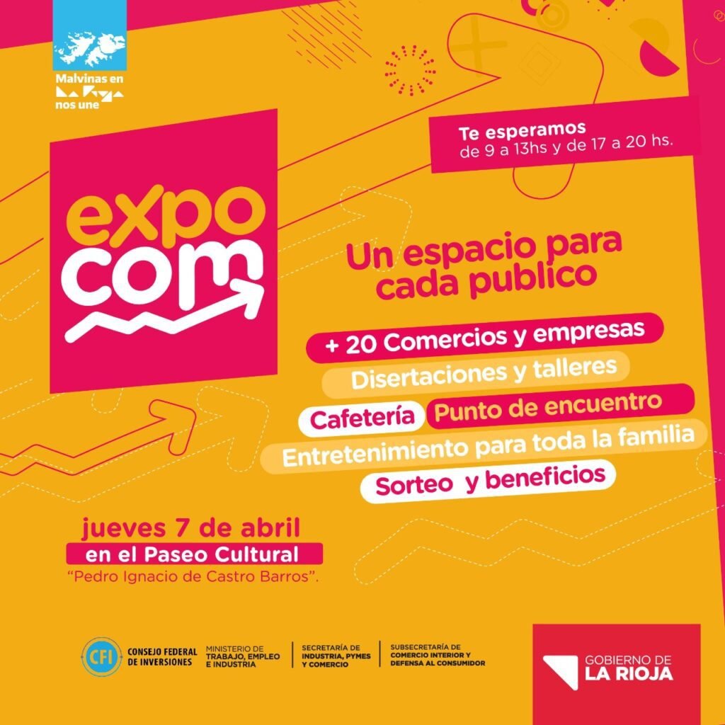 REALIZARÁN LA “EXPO COM 2022” PARA EL FORTALECIMIENTO DEL COMERCIO RIOJANO WhatsApp Image 2022 04 03 at 15.39.33