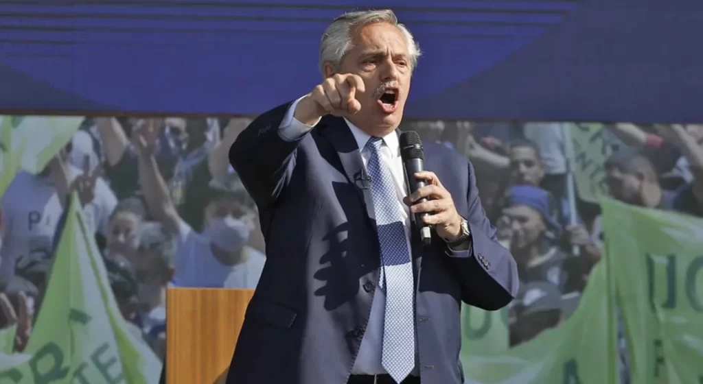 Alberto Fernández: «La verdadera discusión es con quienes quieren quitar derechos» Captura de Pantalla 2022 05 20 a las 14.32.07 e1653076941184