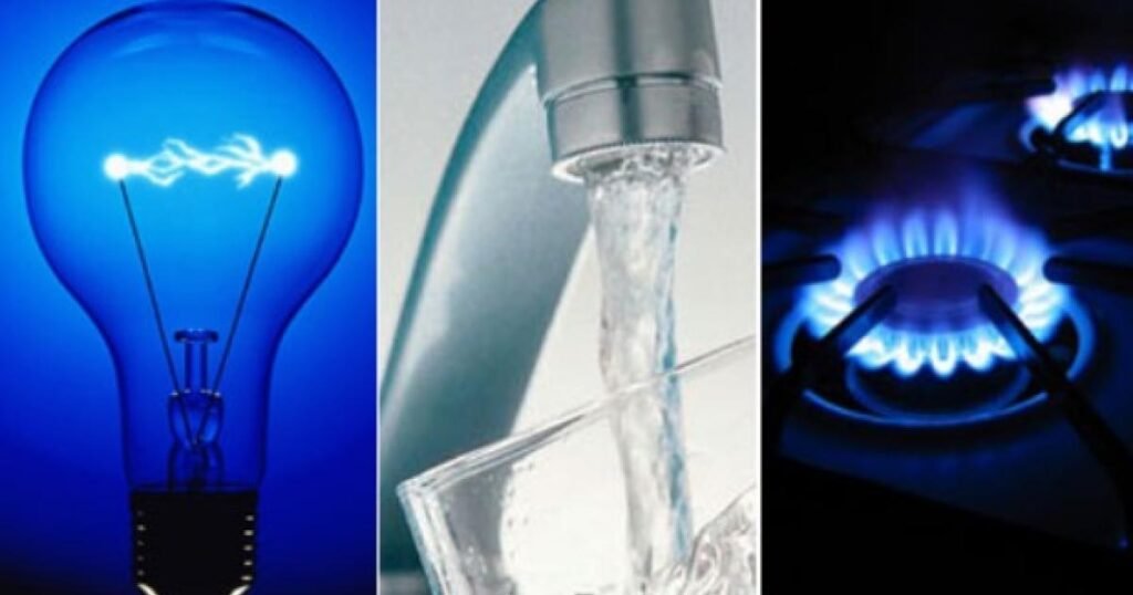 servicios agua luz gas