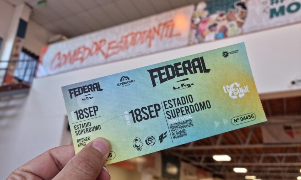 Están habilitados los puntos de EcoCanje para adquirir las entradas de Rusherking y la Federal Cup 304893080 447465150749588 526263055316586642 n e1662774491248