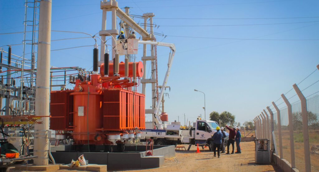Avanzan con obras para mejorar la calidad energética de la provincia ...