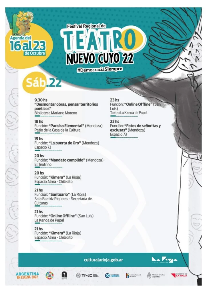 Últimos días de #ArgentinaEnEscena: Mirá la agenda completa 6 ARGENTINA EN ESCENA 2022 REGIONAL NUEVO CUYO 2022 page 0011