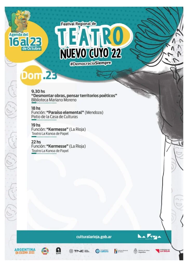 Últimos días de #ArgentinaEnEscena: Mirá la agenda completa 7 ARGENTINA EN ESCENA 2022 REGIONAL NUEVO CUYO 2022 page 0012