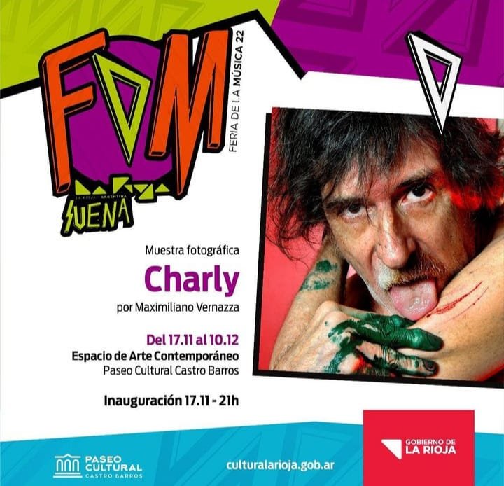 ¿Te gustaría ver fotos de Charly García y conocer a su fotógrafo? 1 74d841af 6503 46ed b44b f79b92aea0cf