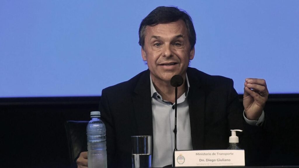 El Presidente le toma juramento a Diego Giuliano como nuevo ministro de Transporte 638883c47f850 1200