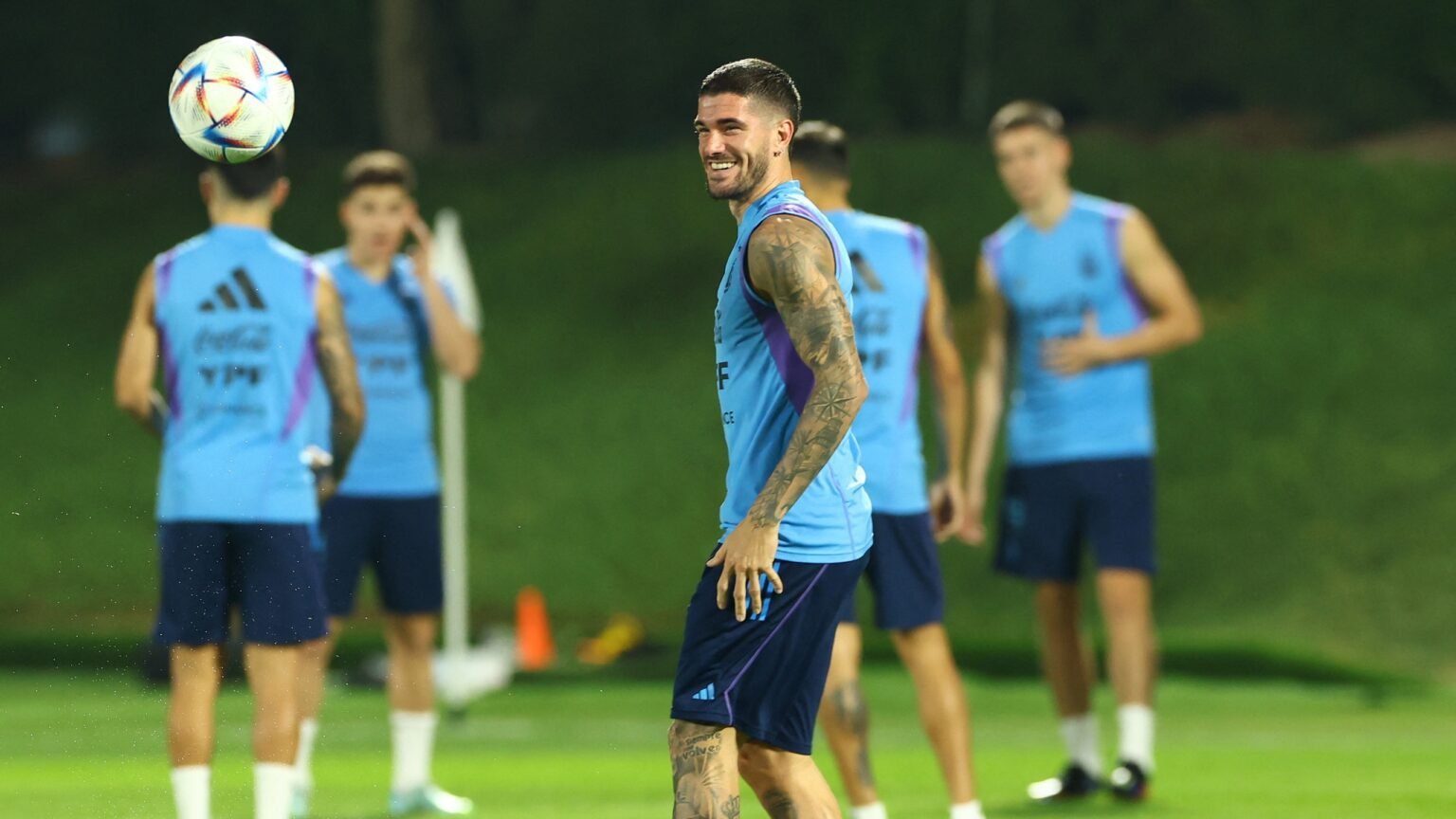 De Paul trabajó diferenciado y abrió interrogantes para el partido con Países Bajos 7XWSLD6OUFEU7DJ36DN75EHQQ4