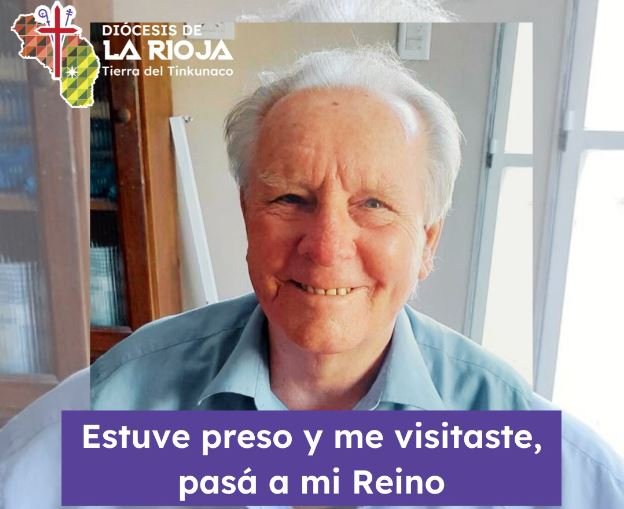 Dolor ante la partida de Cornelio Rau: apóstol de la Pastoral Carcelaria 1 la rioja despide a cornelio rau apostol de la pastoral carcelaria RPlC