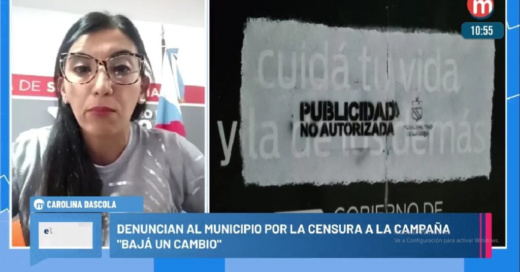 Denuncian censura del municipio capitalino a la campaña Bajá un Cambio WhatsApp Image 2023 04 21 at 10.55.50