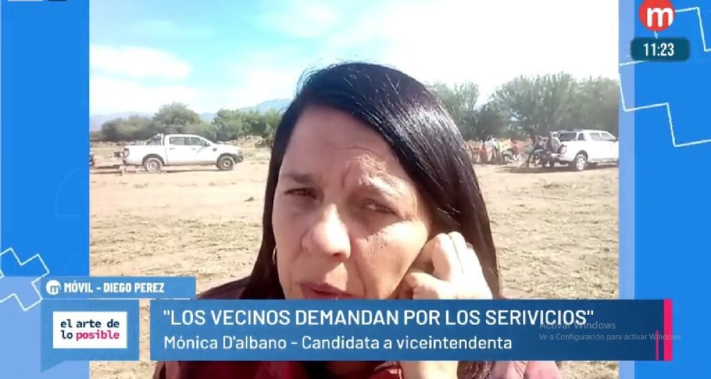 Mónica Díaz D’albano, candidata a viceintendenta de Capital: “la gente vota gestión” WhatsApp Image 2023 04 21 at 11.26.00