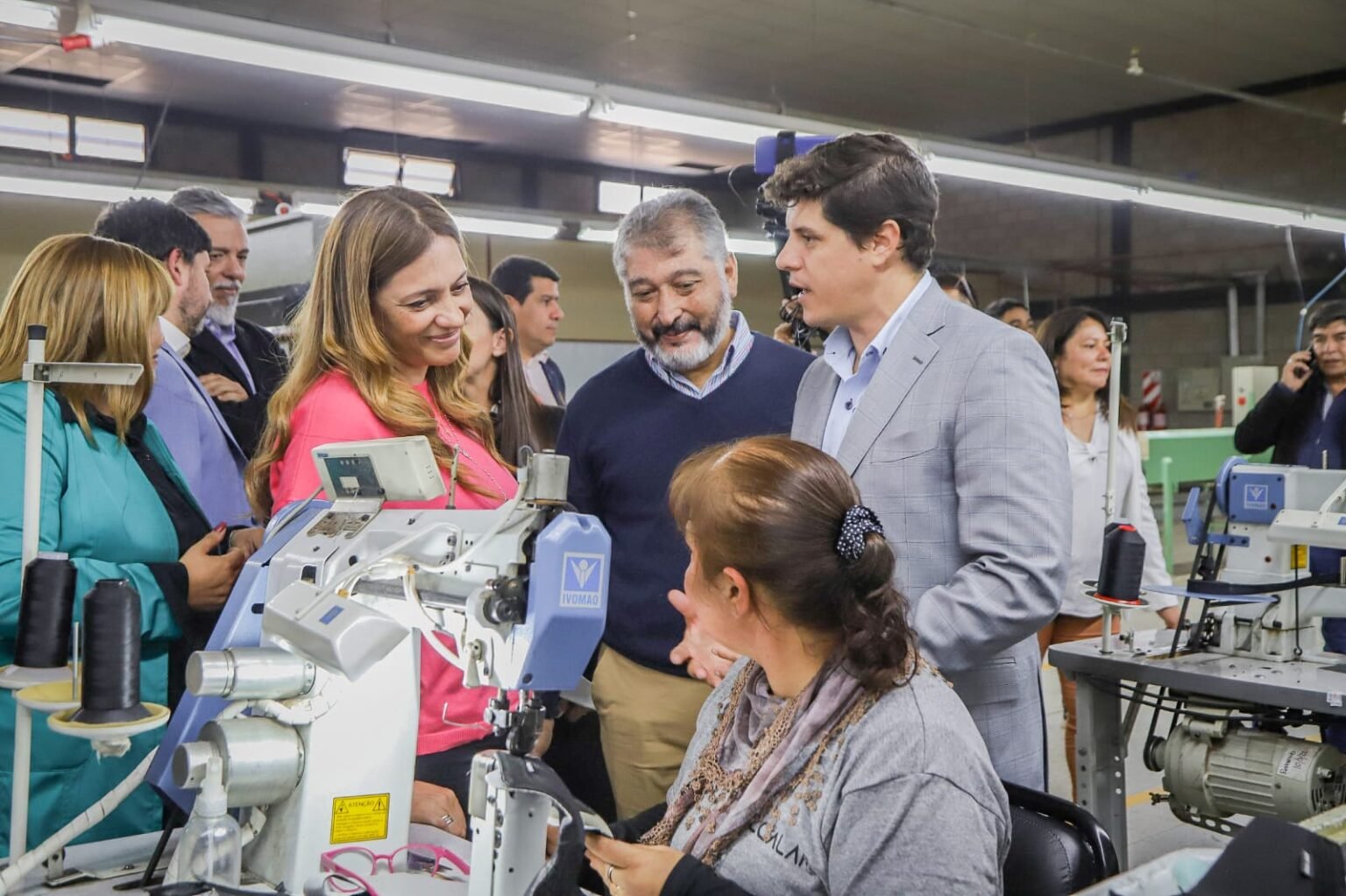 Inauguraron nueva fábrica de calzado instalada en Sanagasta que significa 80 nuevos puestos de trabajo WhatsApp Image 2023 04 24 at 19.18.37