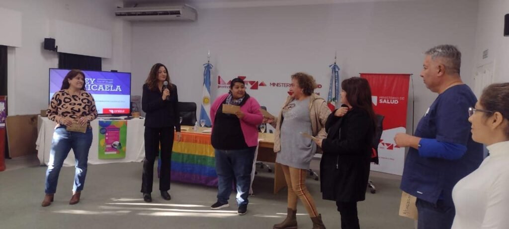 Capacitaron en Ley Micaela a equipos de Salud 346480339 1174457359896919 1782080402525391977 n