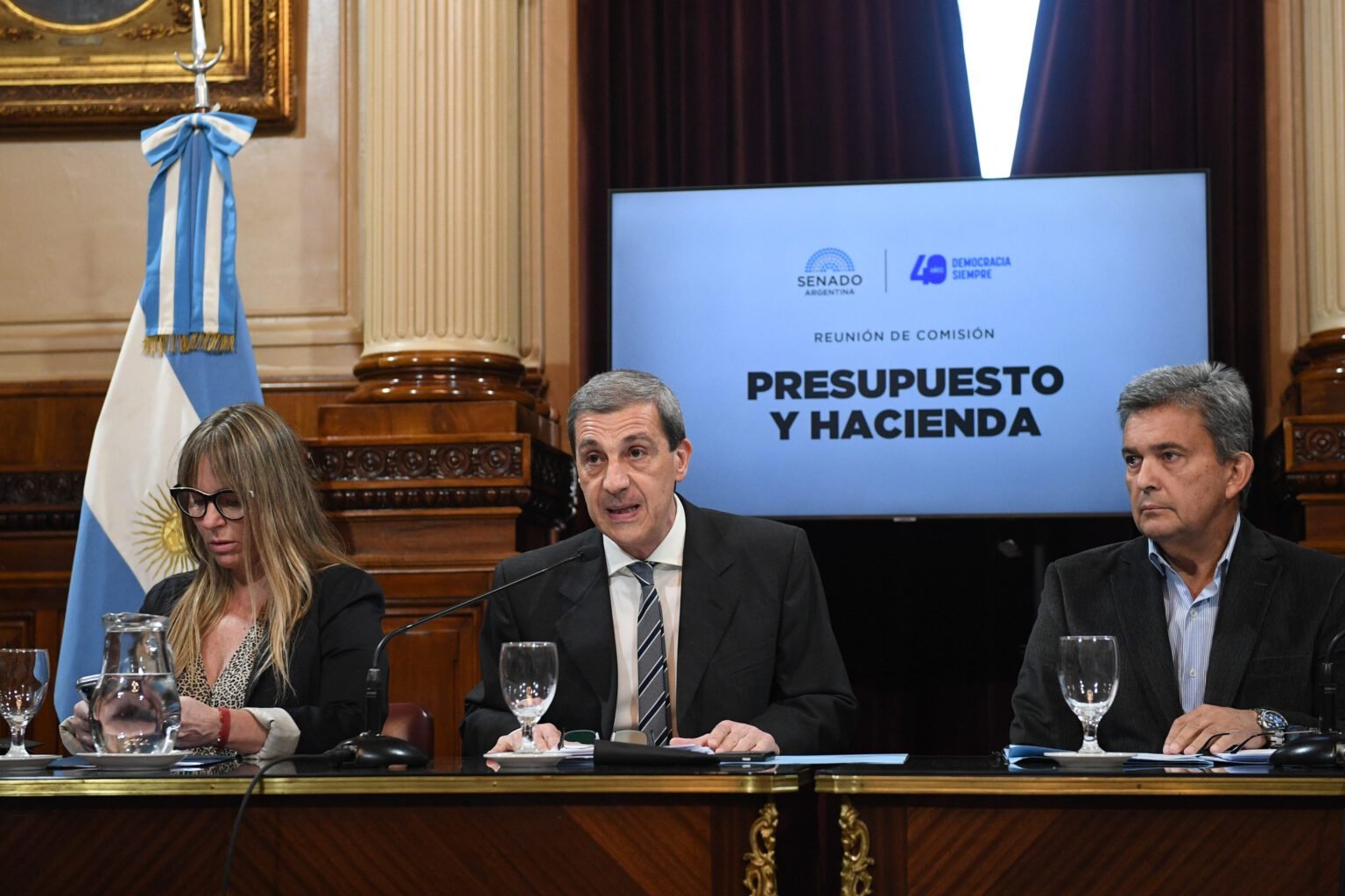 La Comisión de Presupuesto Hacienda del Senado ratificó al riojano Ricardo Guerra como presidente 46046