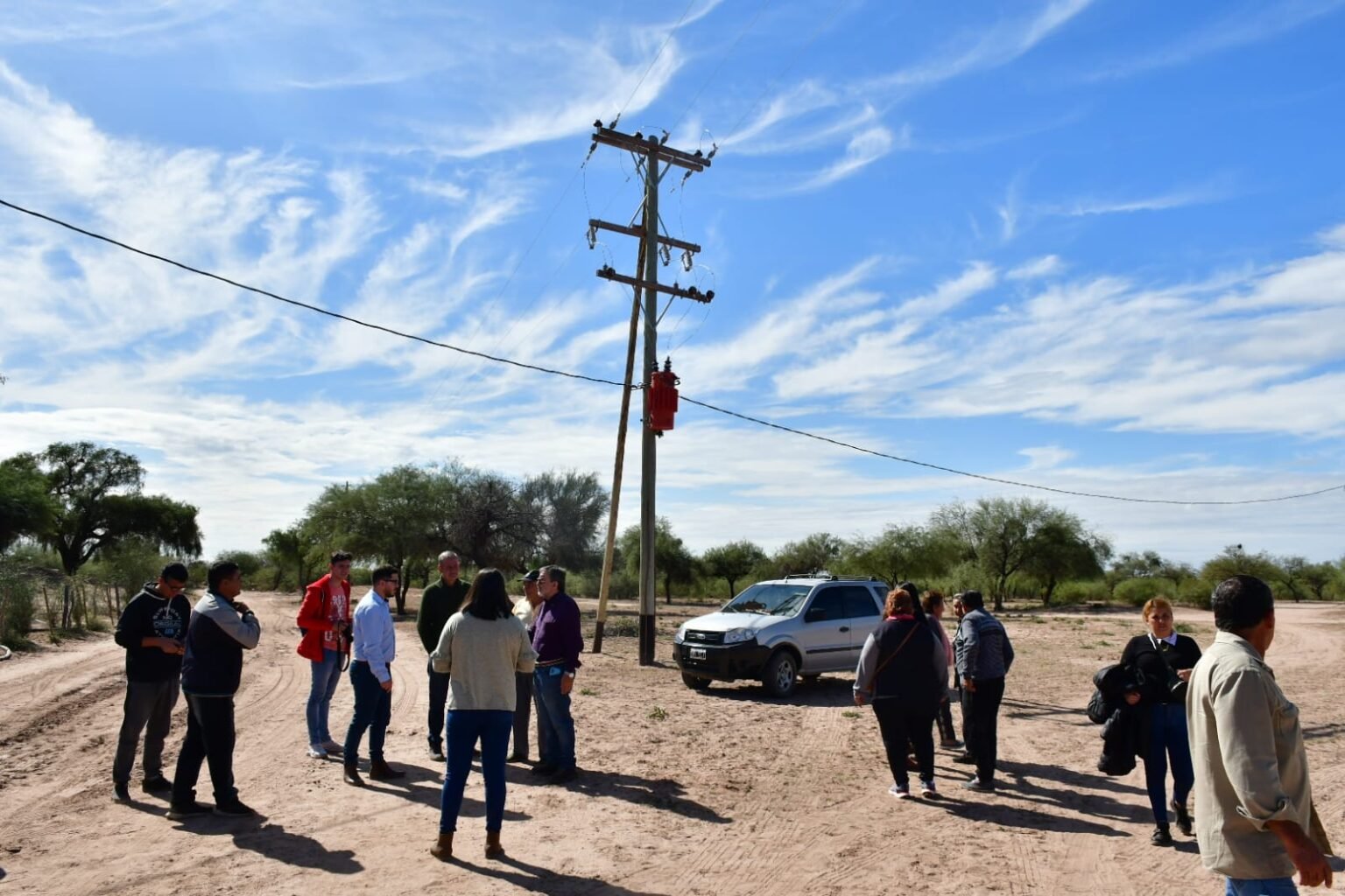 Más distritos de General Belgrano cuentan con energía eléctrica WhatsApp Image 2023 05 10 at 16.50.37