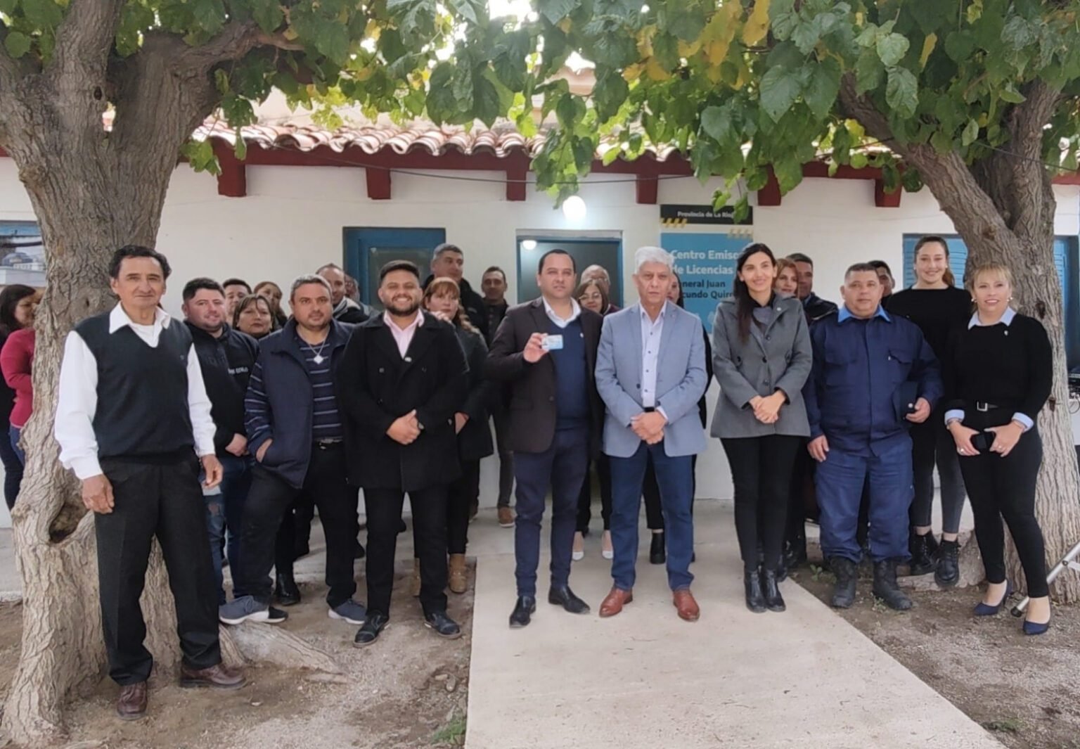 Facundo Quiroga tiene un nuevo Centro Emisor de Licencias de conducir ansv la rioja