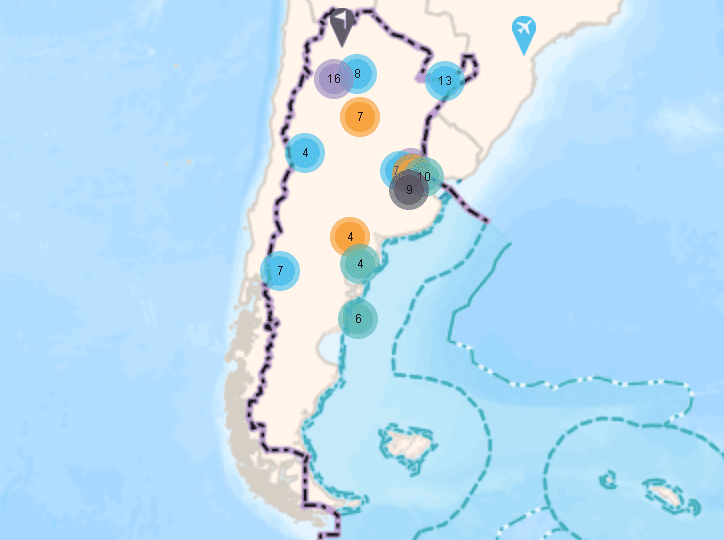 Google lanzó una función para el alerta de terremotos en Argentina: cómo funciona 2 mapa