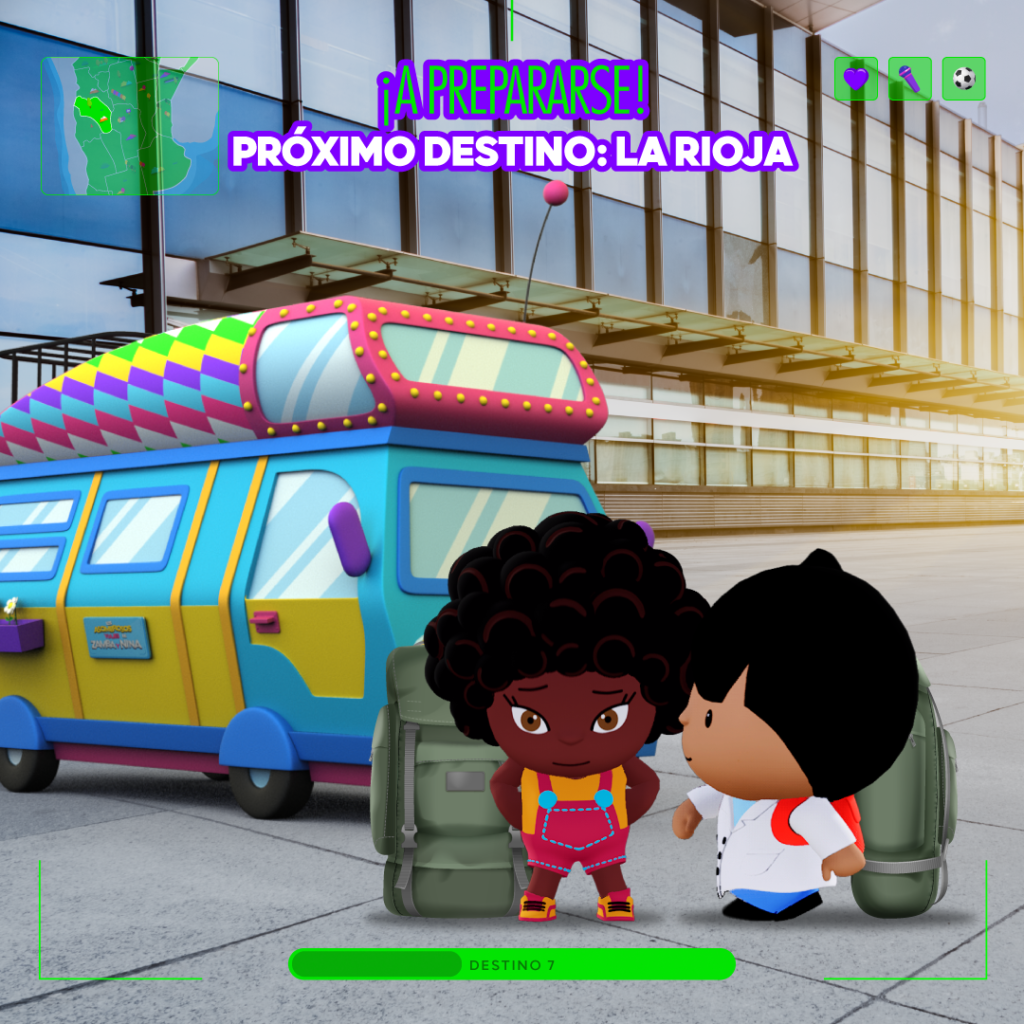 «Los asombrosos viajes de Zamba y Nina» se presentan desde este lunes en la Provincia pakapaka. los asombrosos viajes de zamba y nina en la rioja. 2