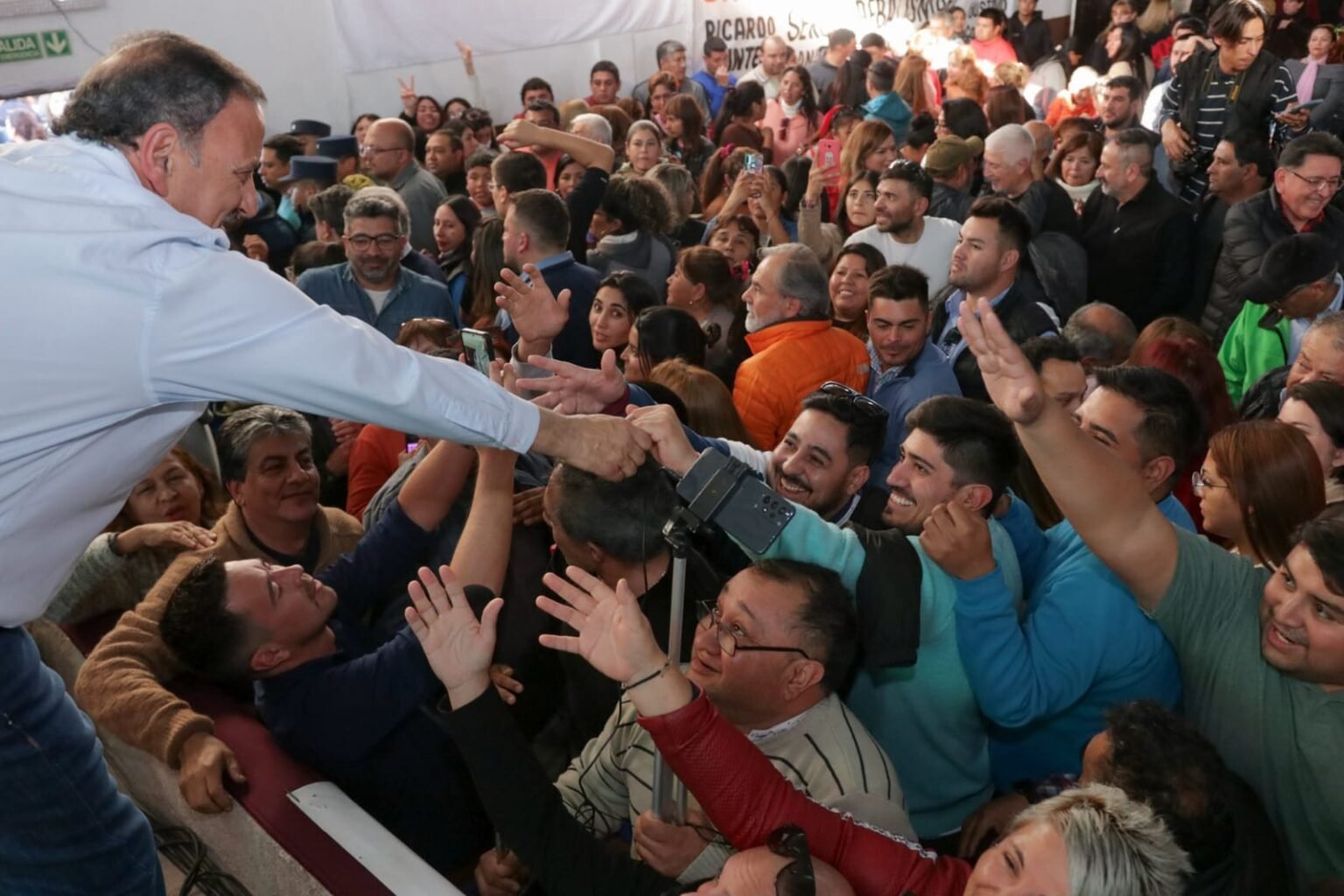 Quintela convocó a militar con el oído en el pueblo y garantizar el triunfo de Massa Quintela encuentro1