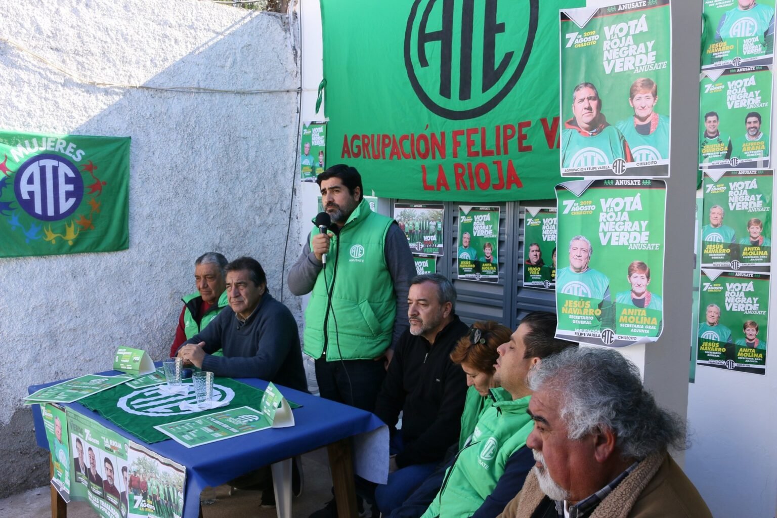 Alfredo Arana fue elegido nuevo secretario general de ATE en La Rioja Alfredo Arana ATE