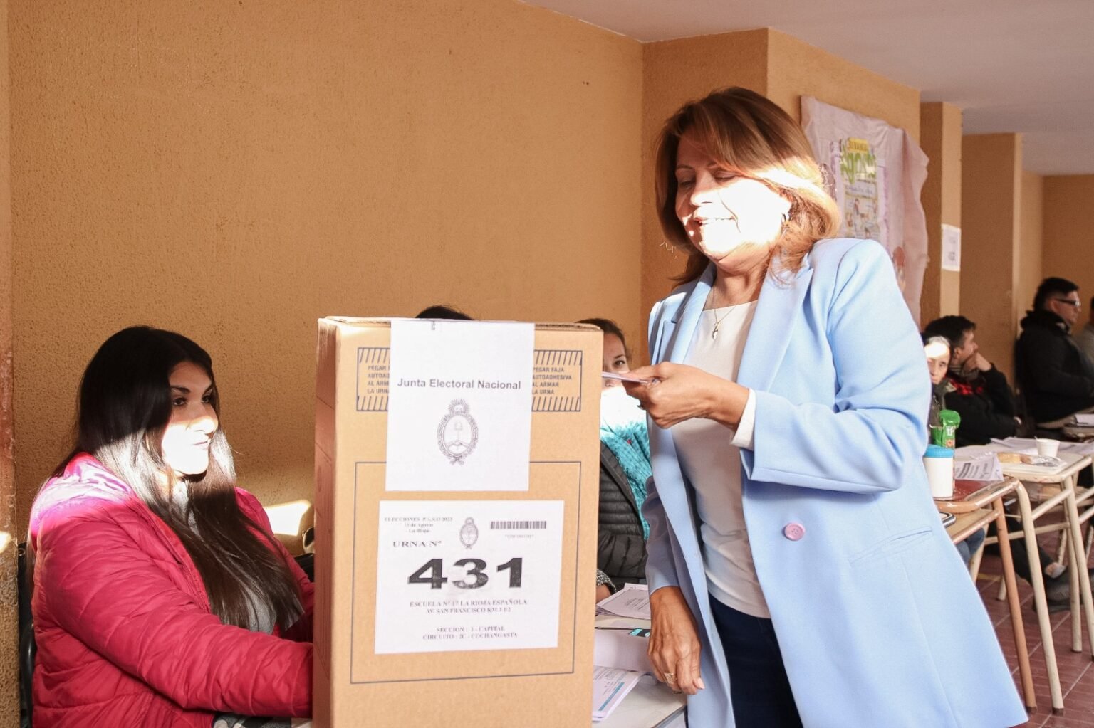 Hilda Aguirre puso en valor la importancia del voto Beba voto
