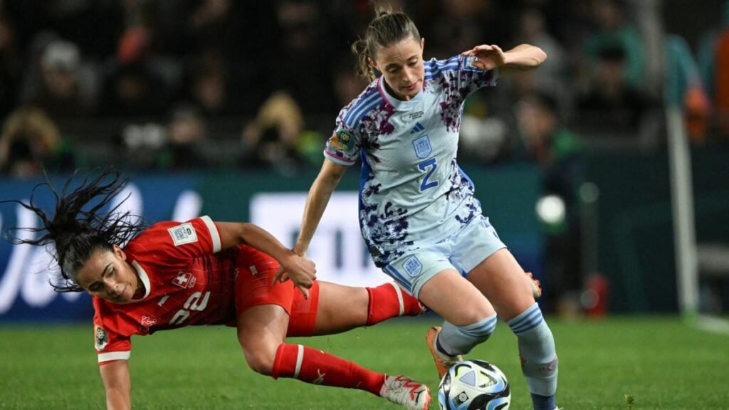 España apabulló a Suiza y logró un histórico pase a cuartos de final espana suiza