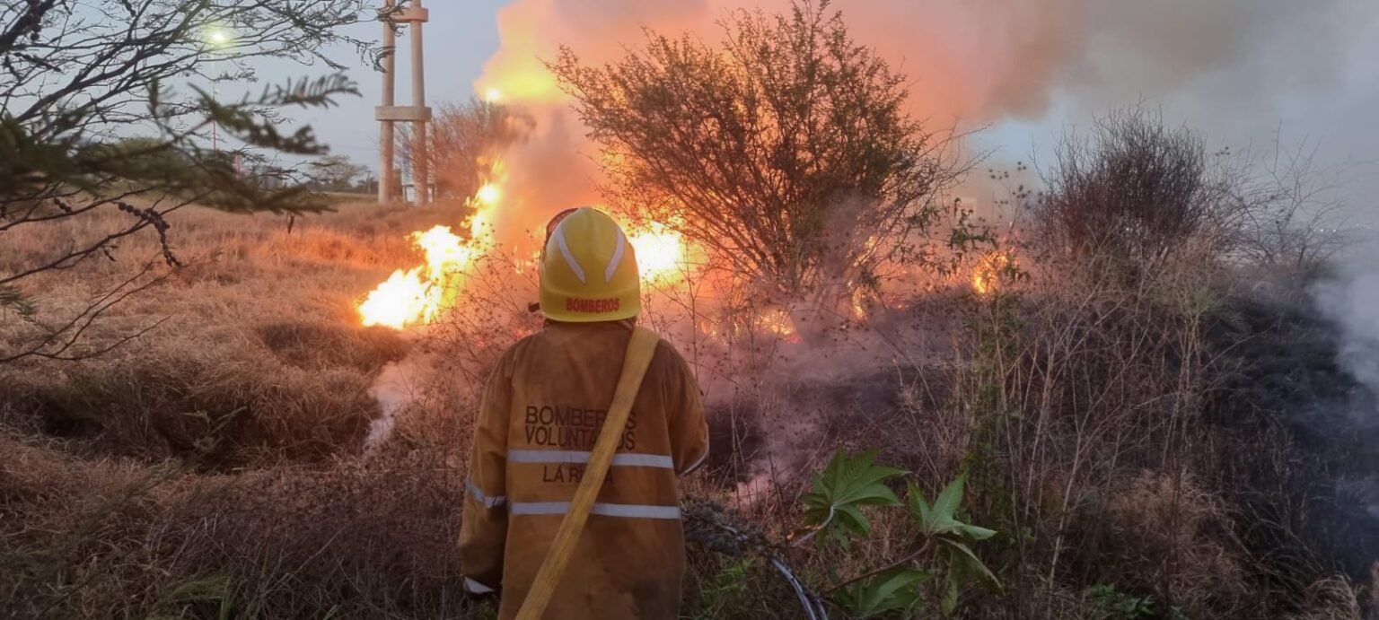 Incendio en zona Sur fue controlado por Bomberos incendio