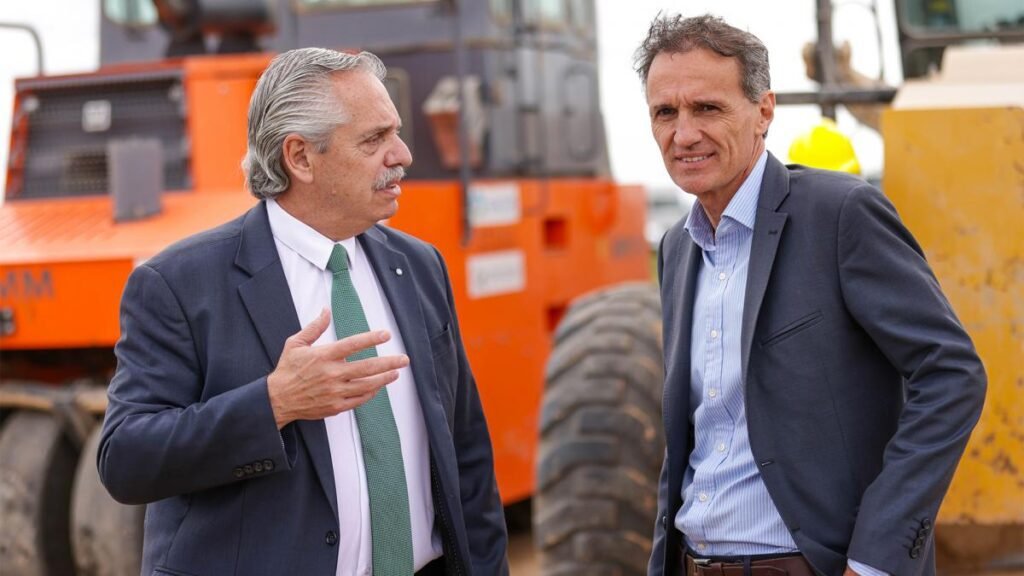 Alberto Fernández: «La obra pública es el gran motor que mueve la economía» alberto