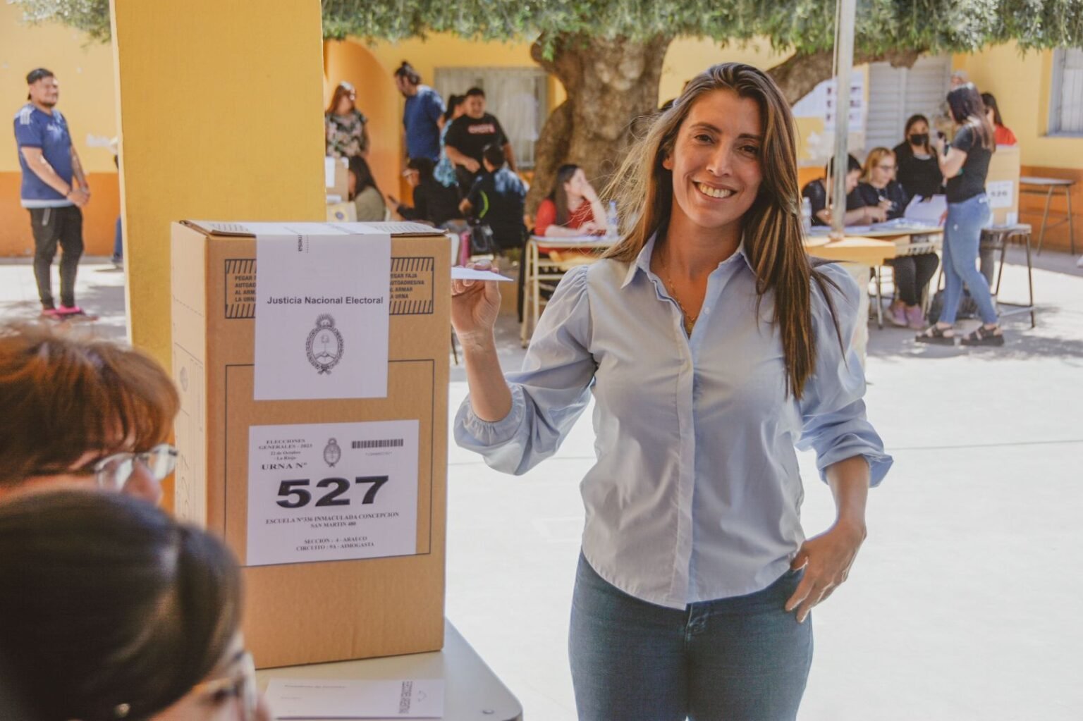 Florencia López pidió a la población vote con conciencia florencia lopez voto