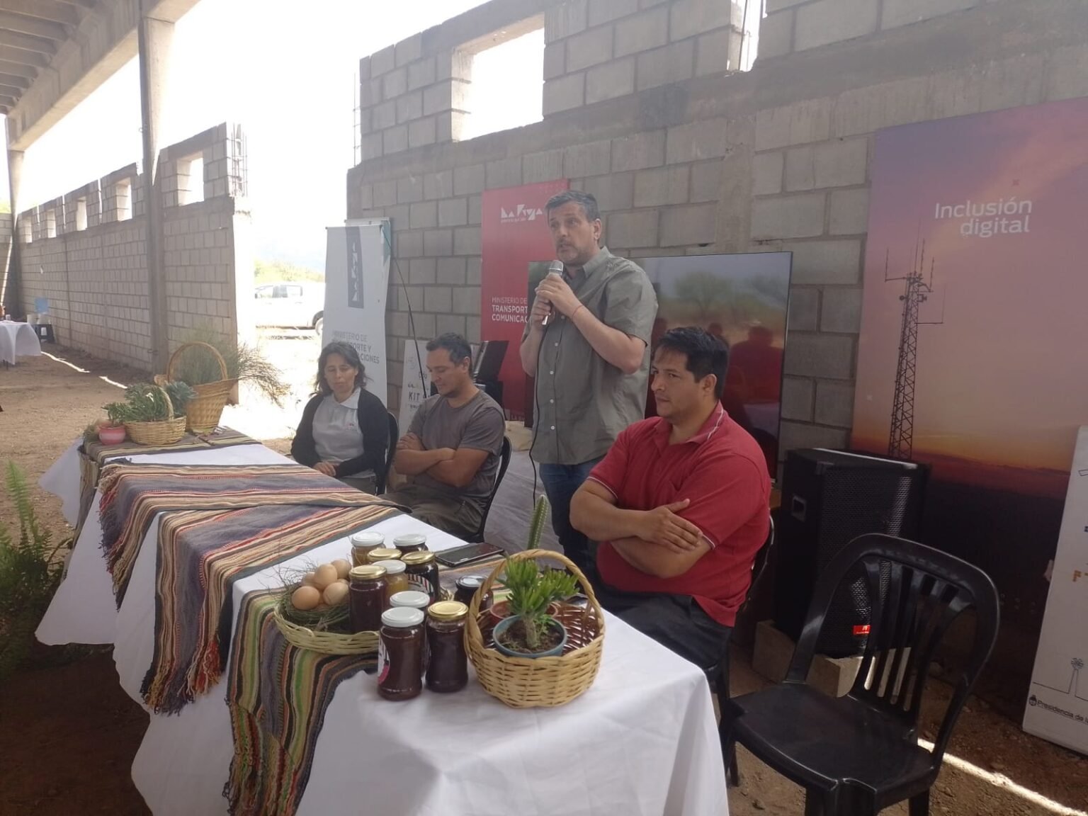 Paraje “El Mollar” cuenta por primera vez con el servicio de internet por fibra óptica ismael bord