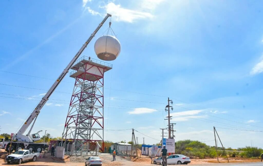 La Rioja monto su primer radar meteorológico en Patquía 397776309 807602444706645 3876742189516084839 n