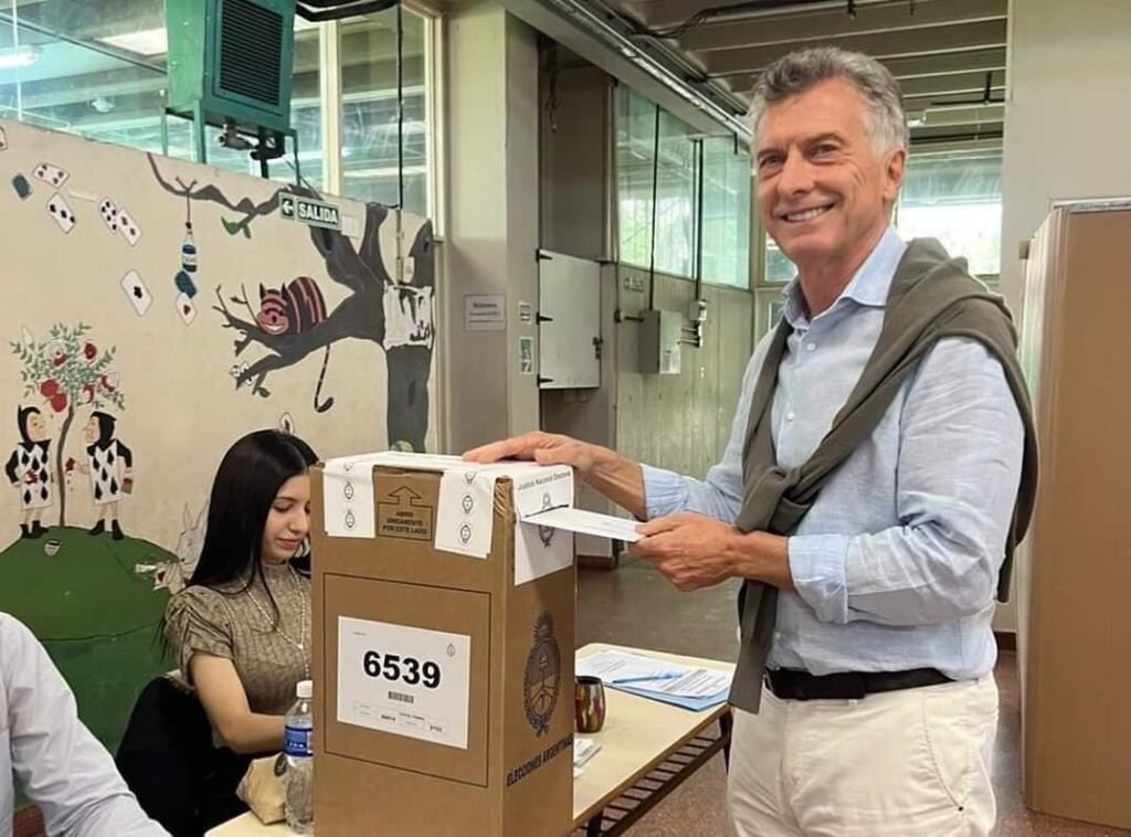 macri votando