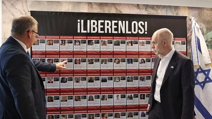 Larreta pidió por la liberación de los rehenes secuestrados por Hamas tapa 688x387 1