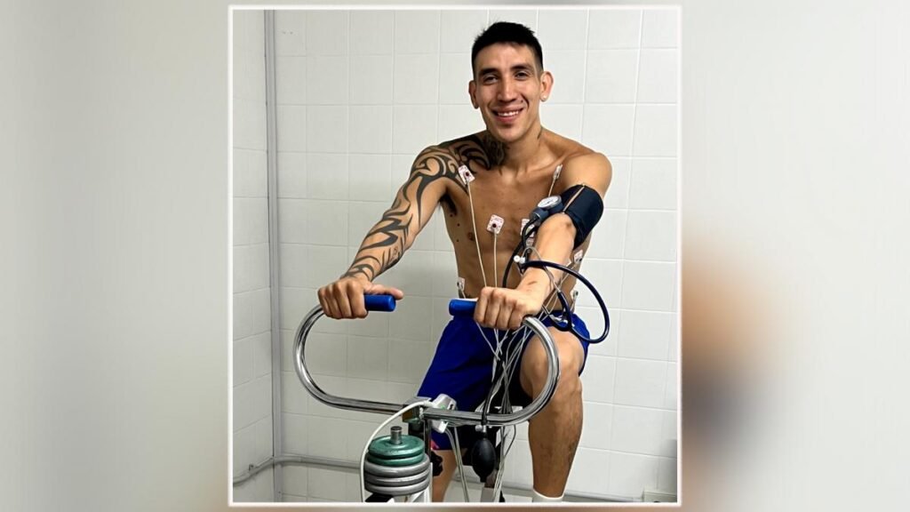 Centurión se presentó a los chequeos médicos en Vélez 658c82b8e0584 1200