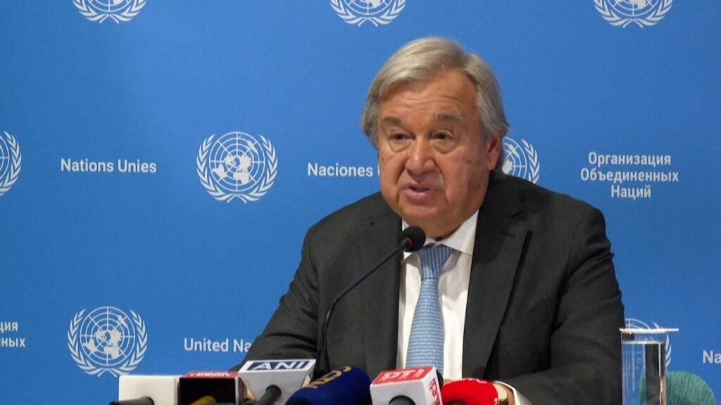 La ONU defendió su labor en Gaza ante las acusaciones de vínculos con Hamas guterres