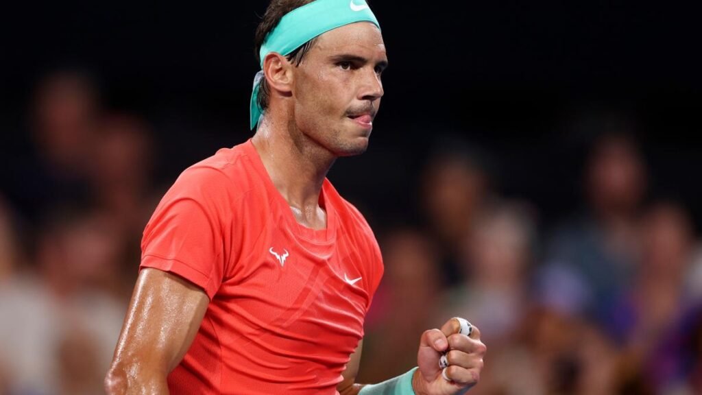 Tenis: Nadal venció sin dificultades al australiano Kubler y está en cuartos en Brisbane nadal
