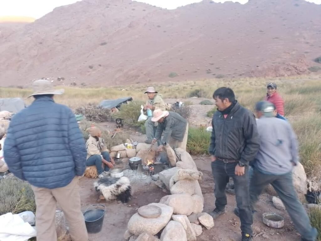 Lucía, la pastora de la Cordillera, recibió ayuda para esquilar sus queridas ovejas 1 422670169 865176075615948 5756875240971303934 n