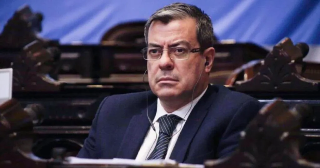 Germán Martínez: «¿Por qué no le preguntan a Martín Menem si Zulema cobra la pensión?» German Martinez