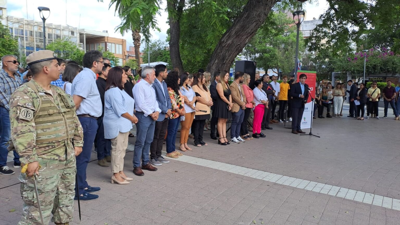 Realizaron acto por el natalicio del General José de San Martín WhatsApp Image 2024 02 26 at 10.40.43 AM