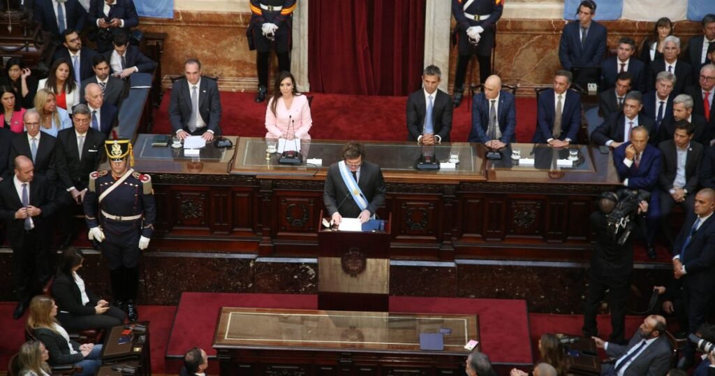 Las principales frases del discurso de Milei en la apertura de sesiones ordinarias milei apertura sesiones 3jpeg