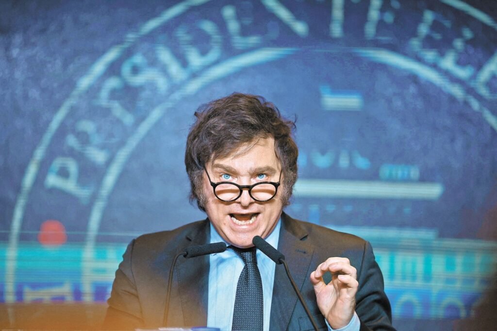 Milei analiza ir a Dinamarca para cerrar la compra de los F-16 y el primer avión podría llegar este año milei reuters.jpg 1015297232