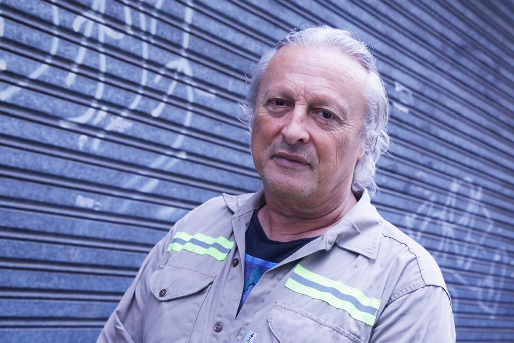 Pollo Sobrero: “Estamos reagrupando el sindicalismo combativo” POLLO SOBRERO FOTO DIEGO DIAZ