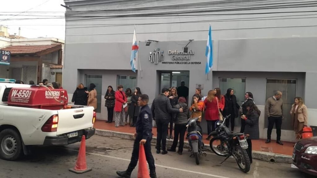 Explotó calefactor en una oficina del Ministerio Público en el centro capitalino 448656725 999346508858553 1412460323433031971 n