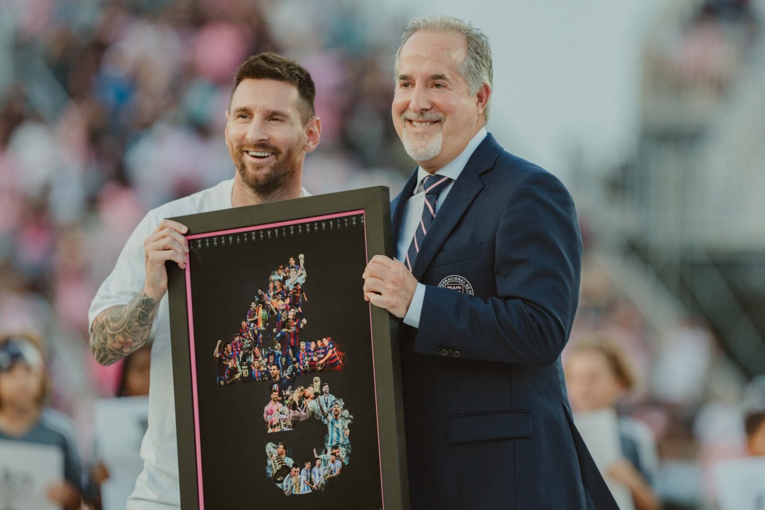 Lionel Messi y un emotivo homenaje de Inter Miami por sus históricos 45 títulos 20240721 121117 1