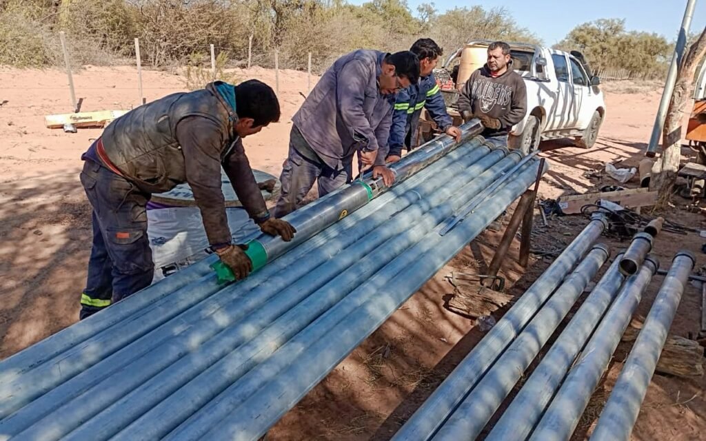 Patquía: quedó en funcionamiento la perforación ubicada en el kilómetro 21 WhatsApp Image 2024 07 24 at 10.54.52 AM