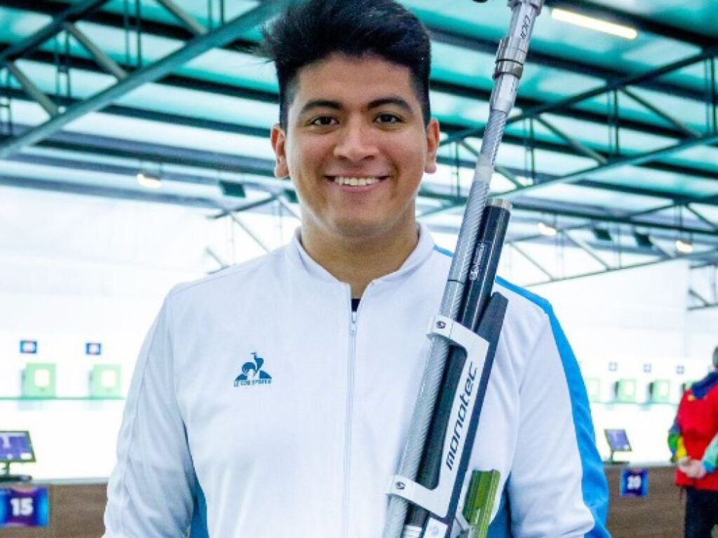 julian gutierrez se metio en la final de tiro de rifle de aire en 10 metros una hazana historica para ese deporte nacional 1843674