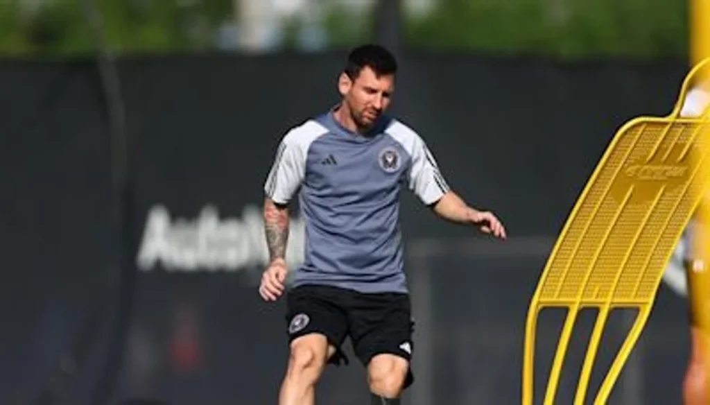 Lio Messi regresó a los entrenamientos del Inter Miami messi 1